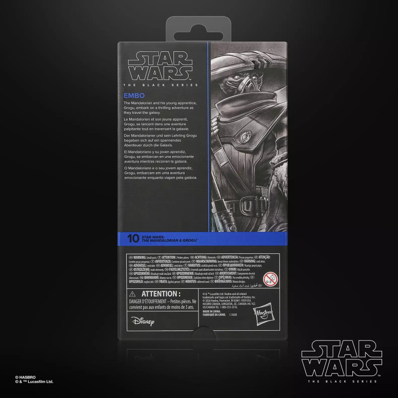 Hasbro Star Wars The Black Series e - EMBO - The Mandalorian & Grogu
