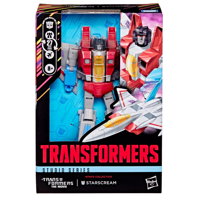 Hasbro - Transformers The Movie - STARSCREAM Classe Voyager - Collezione Studio Series MTMTE