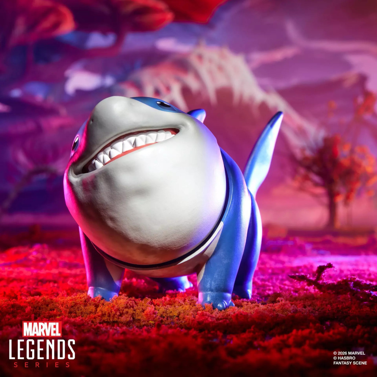 Hasbro Marvel Legends Serie Gamerverse - Venom e Jeff the Land Shark - Marvel Rivals