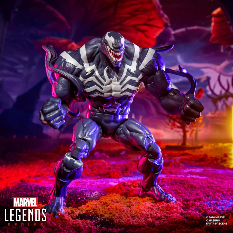 Hasbro Marvel Legends Serie Gamerverse - Venom e Jeff the Land Shark - Marvel Rivals