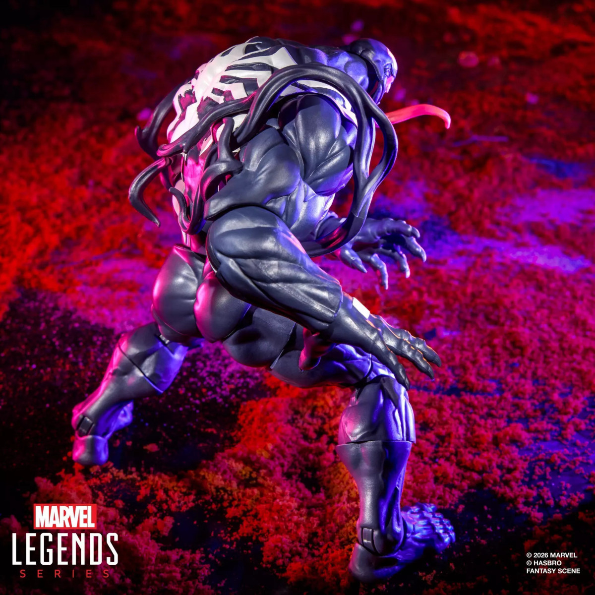 Hasbro Marvel Legends Serie Gamerverse - Venom e Jeff the Land Shark - Marvel Rivals