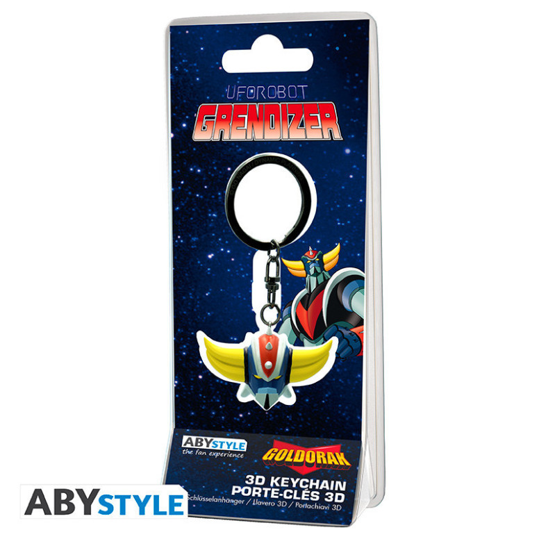 ABYstyle - UFO Robot Grendizer Portachiavi 3D Testa Goldrake (Grendizer)