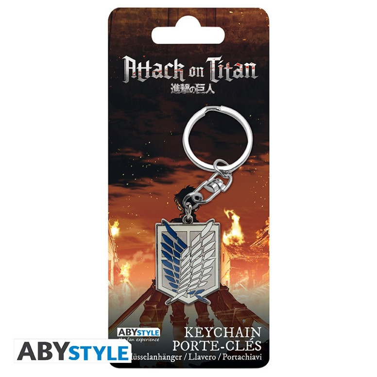 ABYstyle - ATTACK ON TITAN - Portachiavi - Battaglione di Esplorazione