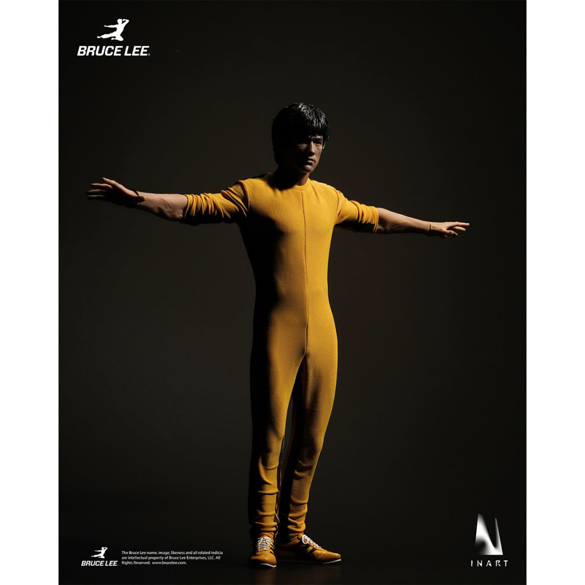 INART - Bruce Lee (Tuta gialla) Figura da collezione in scala 1/6 - Il gioco della morte