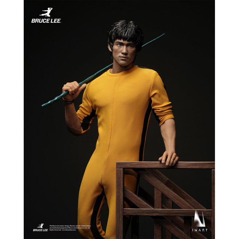 INART - Bruce Lee (Tuta gialla) Figura da collezione in scala 1/6 - Il gioco della morte