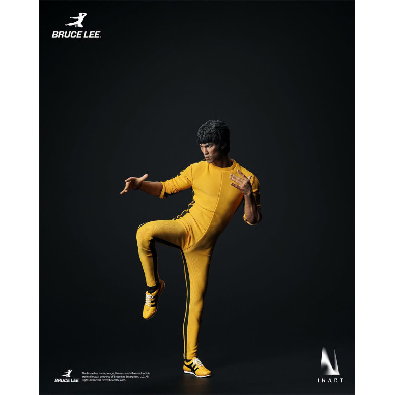 INART - Bruce Lee (Tuta gialla) Figura da collezione in scala 1/6 - Il gioco della morte