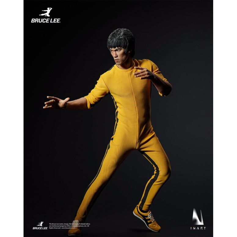 INART - Bruce Lee (Tuta gialla) Figura da collezione in scala 1/6 - Il gioco della morte