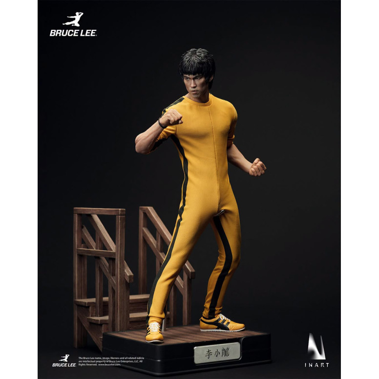 INART - Bruce Lee (Tuta gialla) Figura da collezione in scala 1/6 - Il gioco della morte