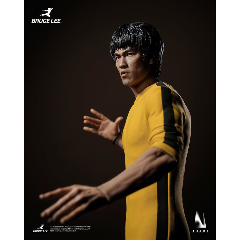 INART - Bruce Lee (Tuta gialla) Figura da collezione in scala 1/6 - Il gioco della morte
