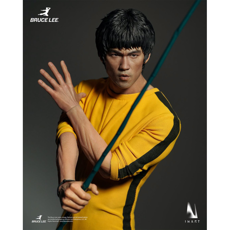 INART - Bruce Lee (Tuta gialla) Figura da collezione in scala 1/6 - Il gioco della morte