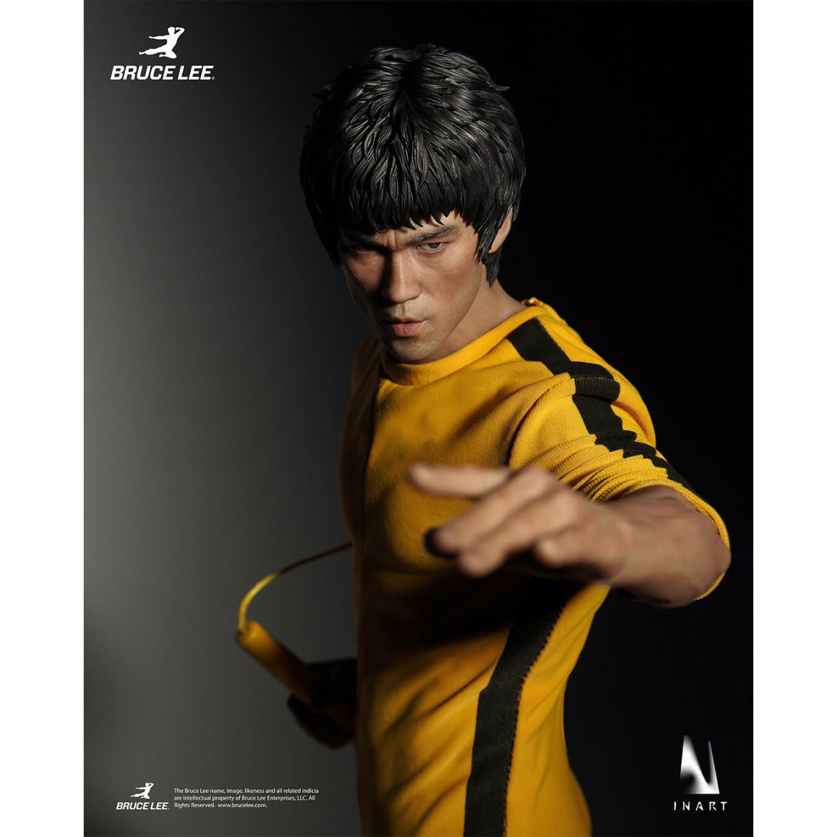 INART - Bruce Lee (Tuta gialla) Figura da collezione in scala 1/6 - Il gioco della morte