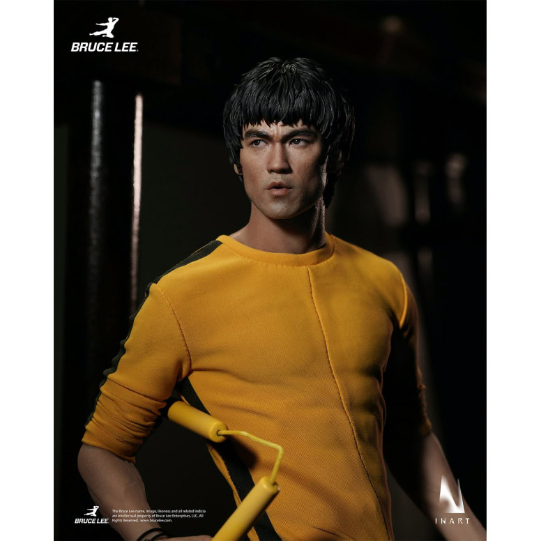 INART - Bruce Lee (Tuta gialla) Figura da collezione in scala 1/6 - Il gioco della morte