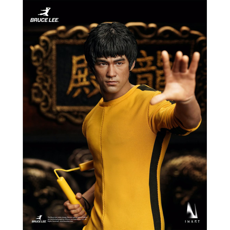 INART - Bruce Lee (Tuta gialla) Figura da collezione in scala 1/6 - Il gioco della morte