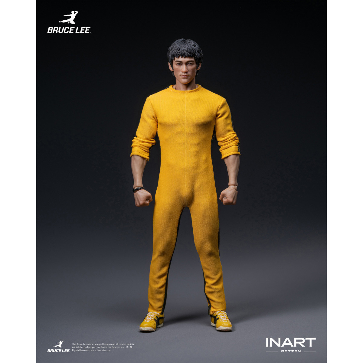 INART - Bruce Lee (Tuta gialla) Action figure in scala 1/12 - Il gioco della morte