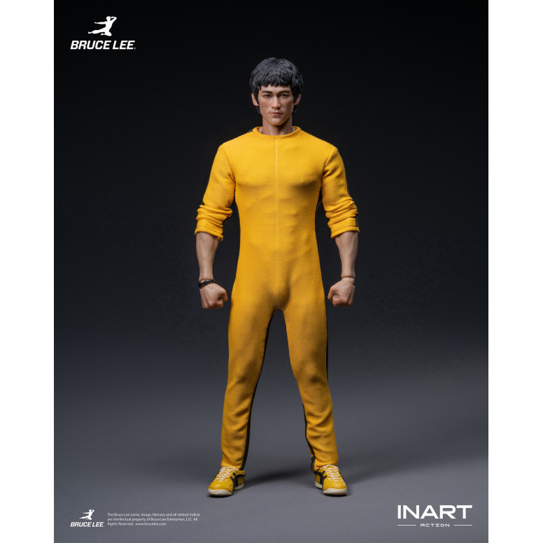 INART - Bruce Lee (Tuta gialla) Action figure in scala 1/12 - Il gioco della morte