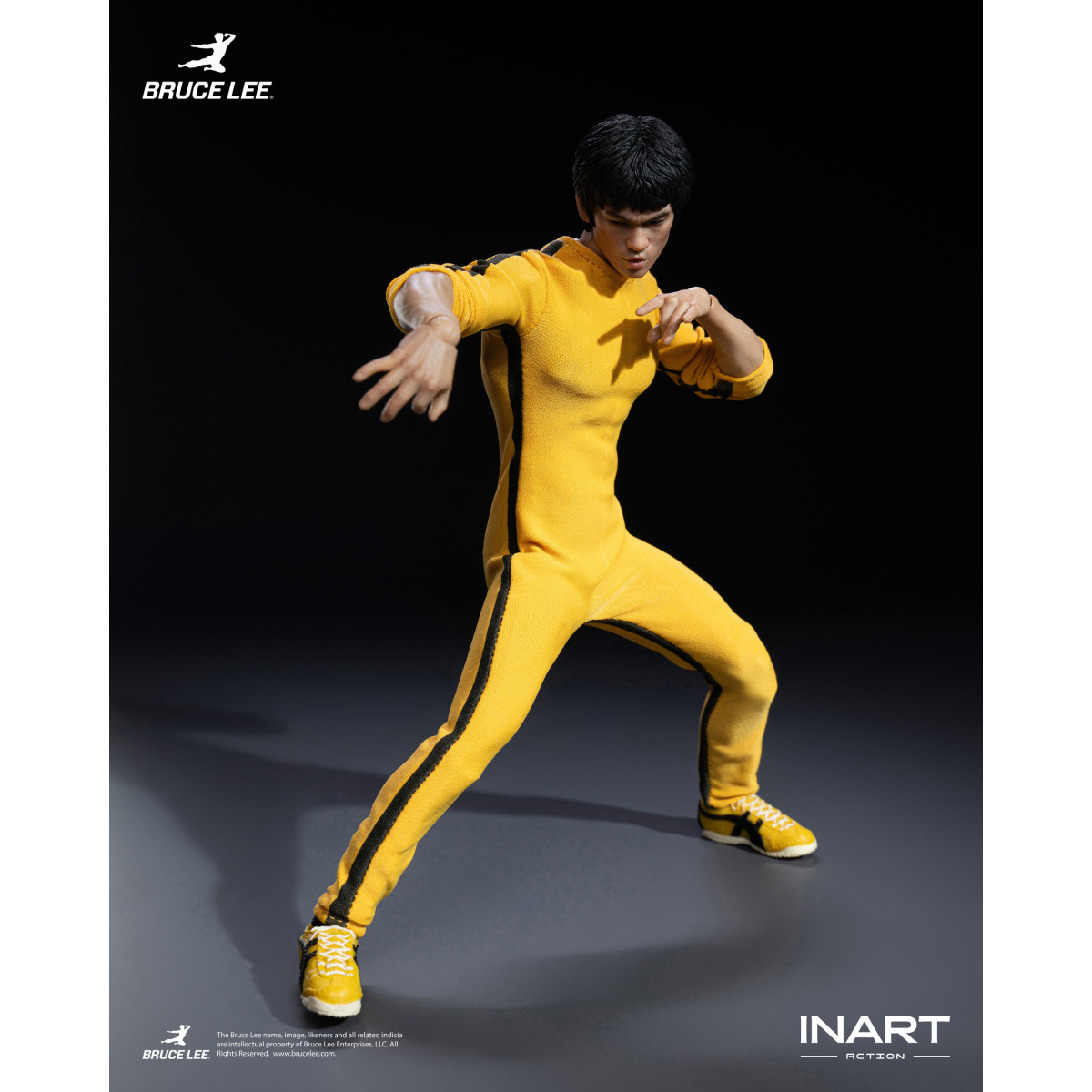 INART - Bruce Lee (Tuta gialla) Action figure in scala 1/12 - Il gioco della morte