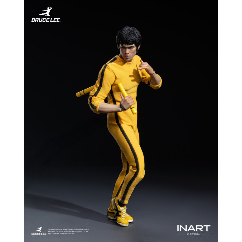 INART - Bruce Lee (Tuta gialla) Action figure in scala 1/12 - Il gioco della morte