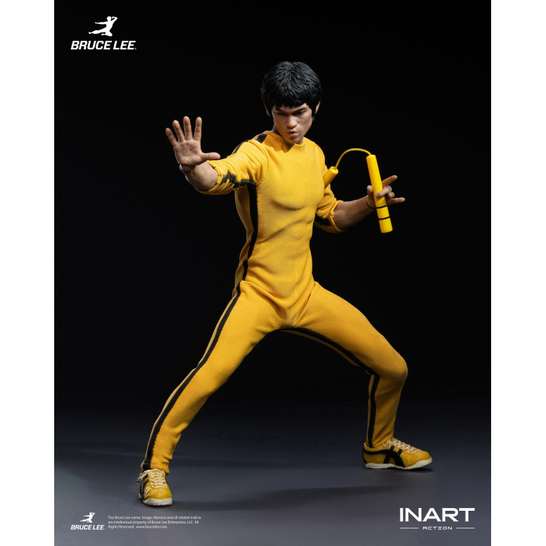 INART - Bruce Lee (Tuta gialla) Action figure in scala 1/12 - Il gioco della morte