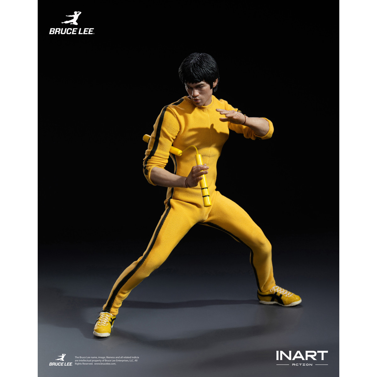 INART - Bruce Lee (Tuta gialla) Action figure in scala 1/12 - Il gioco della morte