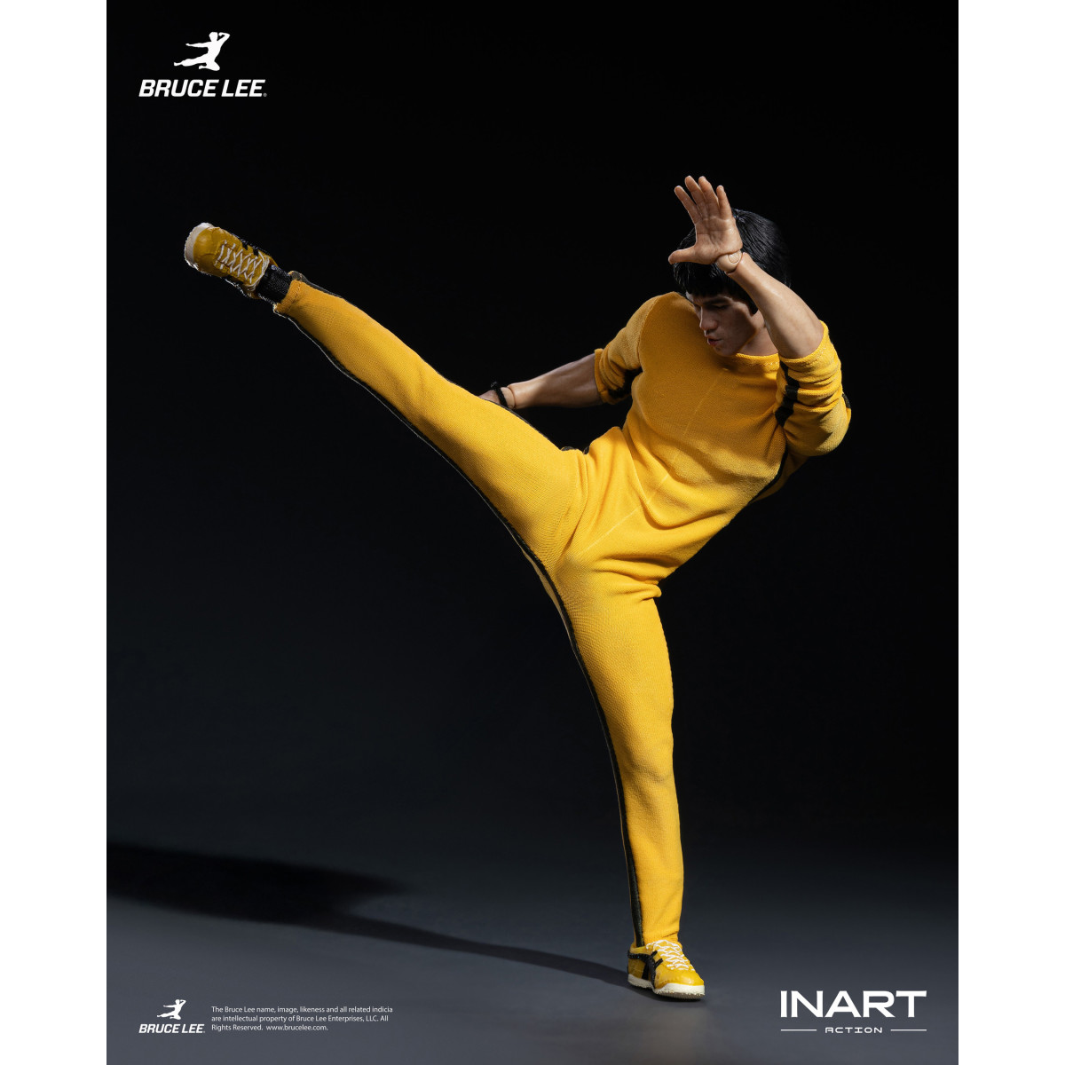 INART - Bruce Lee (Tuta gialla) Action figure in scala 1/12 - Il gioco della morte