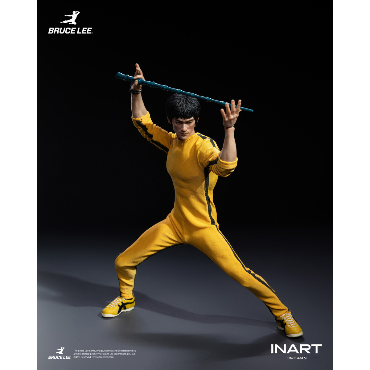 INART - Bruce Lee (Tuta gialla) Action figure in scala 1/12 - Il gioco della morte