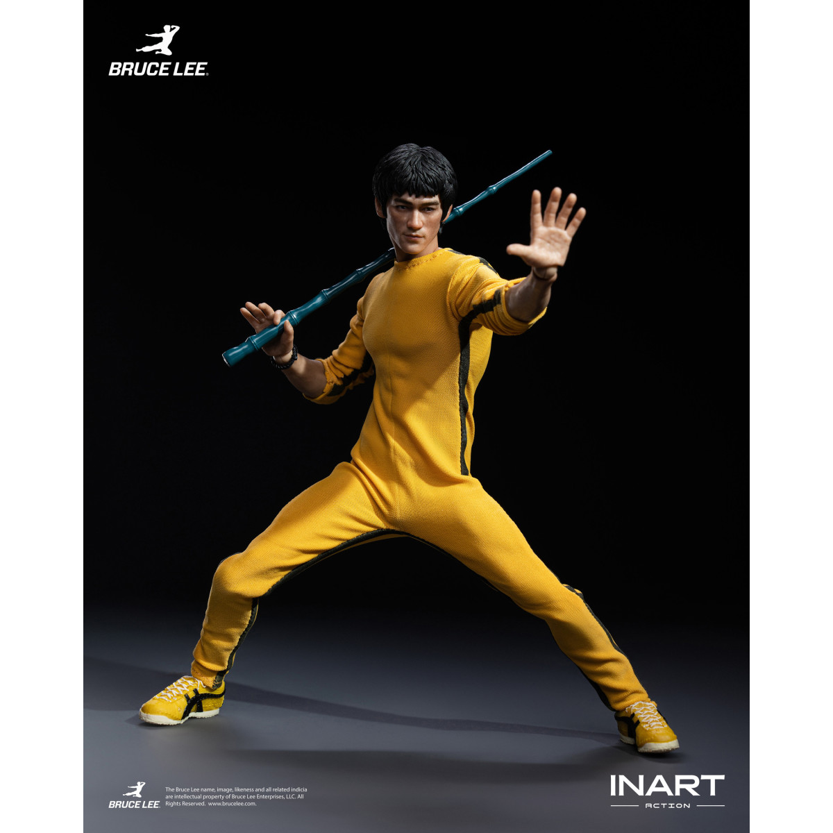 INART - Bruce Lee (Tuta gialla) Action figure in scala 1/12 - Il gioco della morte
