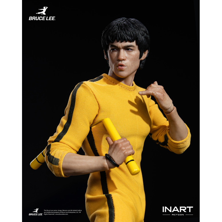 INART - Bruce Lee (Tuta gialla) Action figure in scala 1/12 - Il gioco della morte