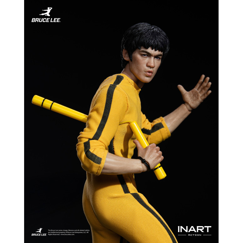 INART - Bruce Lee (Tuta gialla) Action figure in scala 1/12 - Il gioco della morte