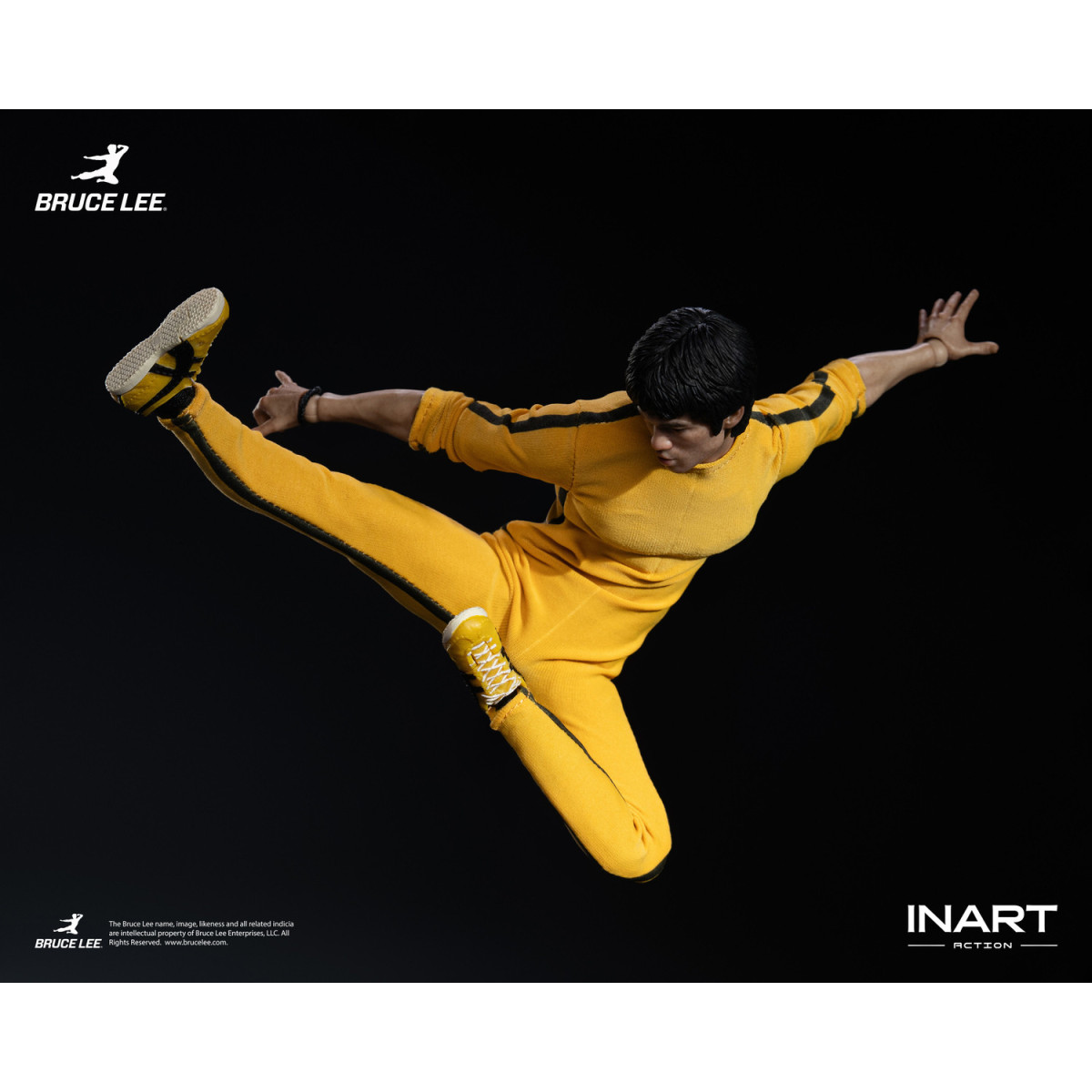 INART - Bruce Lee (Tuta gialla) Action figure in scala 1/12 - Il gioco della morte