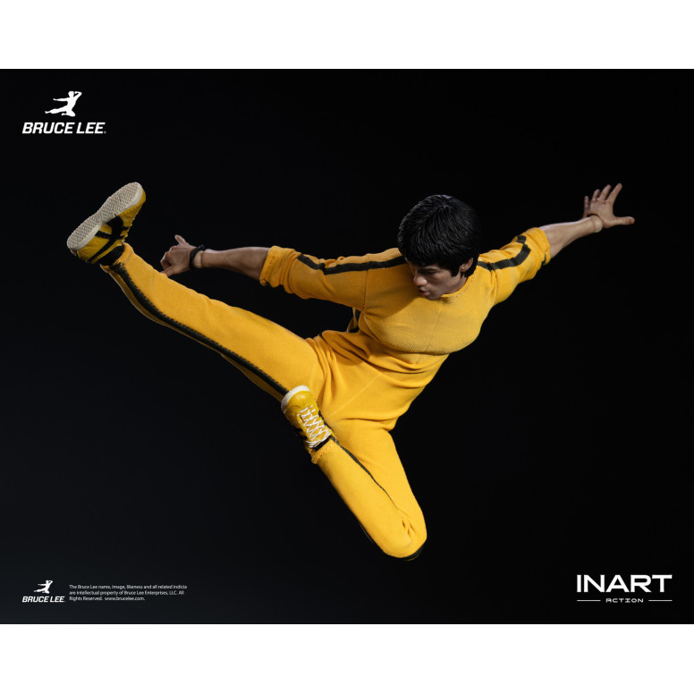 INART - Bruce Lee (Tuta gialla) Action figure in scala 1/12 - Il gioco della morte