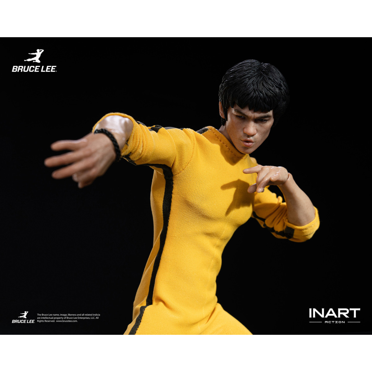 INART - Bruce Lee (Tuta gialla) Action figure in scala 1/12 - Il gioco della morte