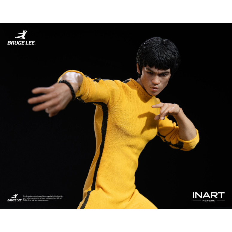 INART - Bruce Lee (Tuta gialla) Action figure in scala 1/12 - Il gioco della morte