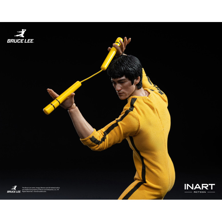 INART - Bruce Lee (Tuta gialla) Action figure in scala 1/12 - Il gioco della morte