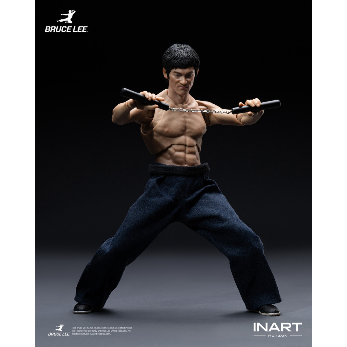 INART - Bruce Lee (Abito da Kung Fu) Action Figure in scala 1/12
