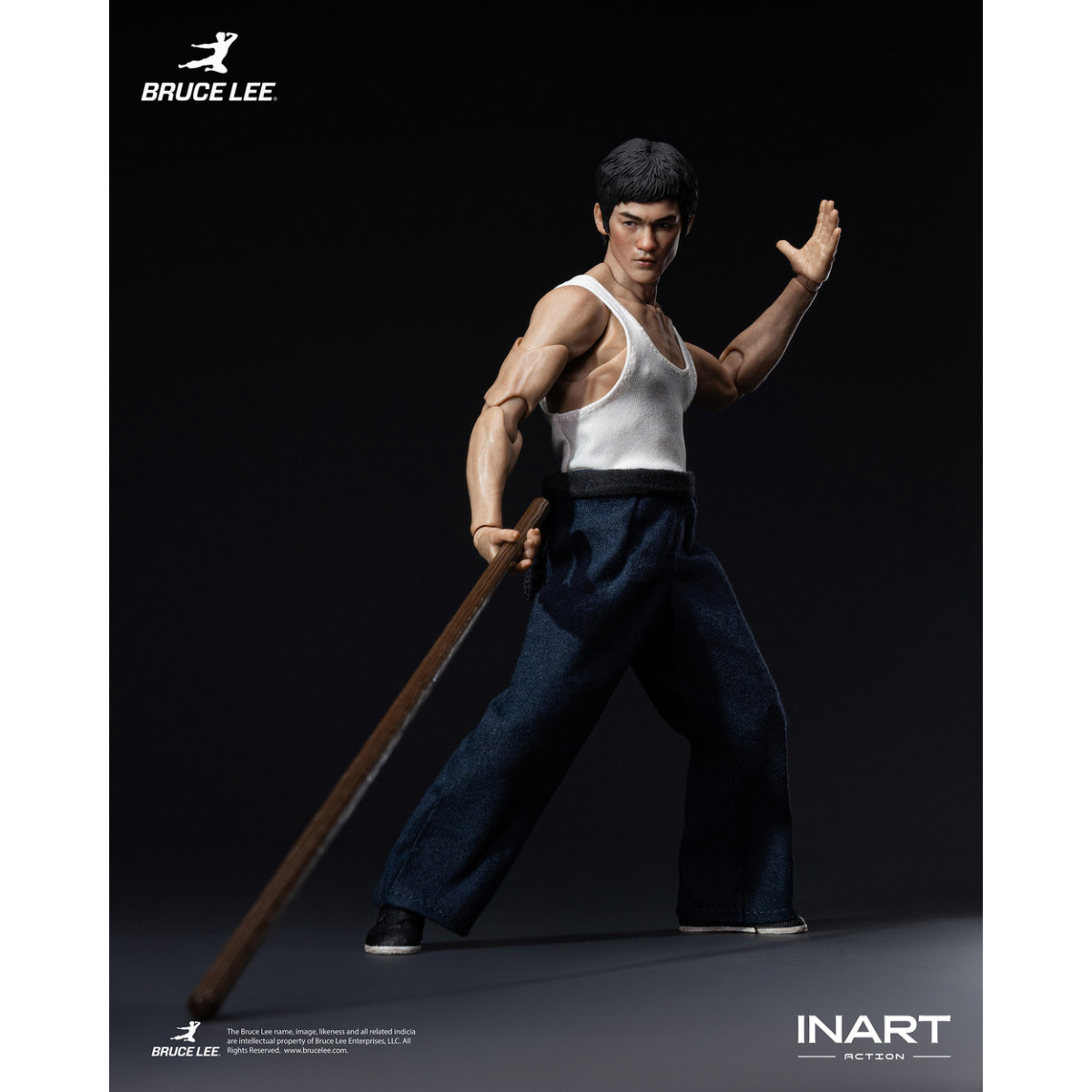 INART - Bruce Lee (Abito da Kung Fu) Action Figure in scala 1/12