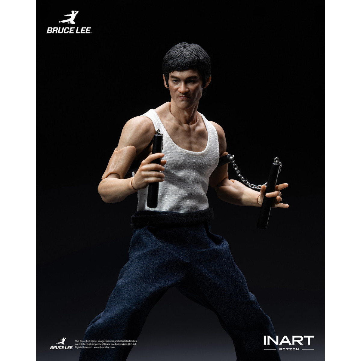INART - Bruce Lee (Abito da Kung Fu) Action Figure in scala 1/12