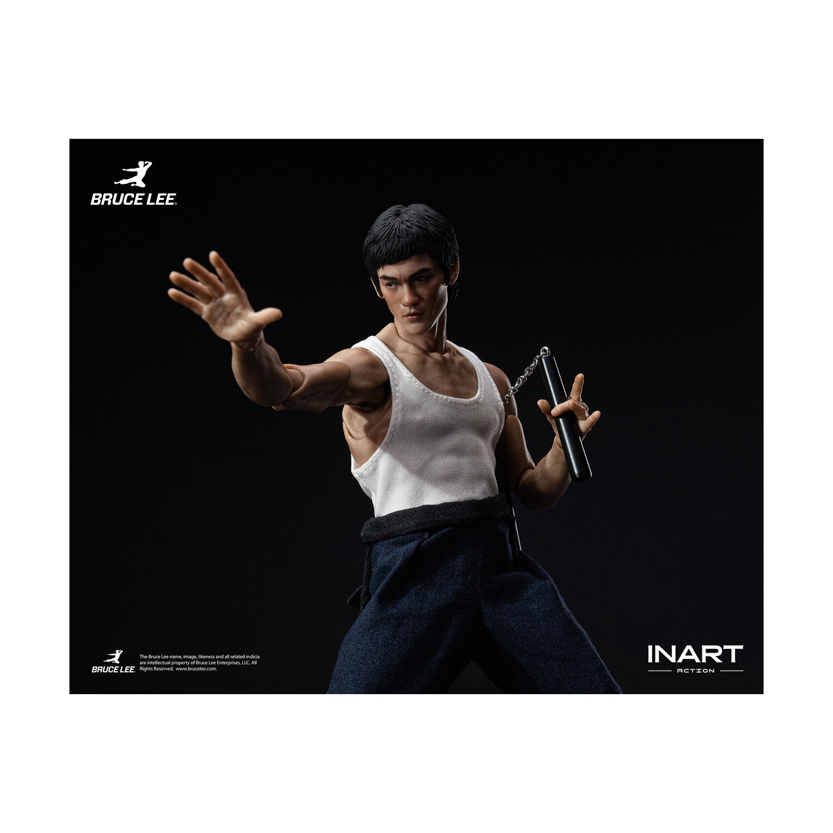 INART - Bruce Lee (Abito da Kung Fu) Action Figure in scala 1/12