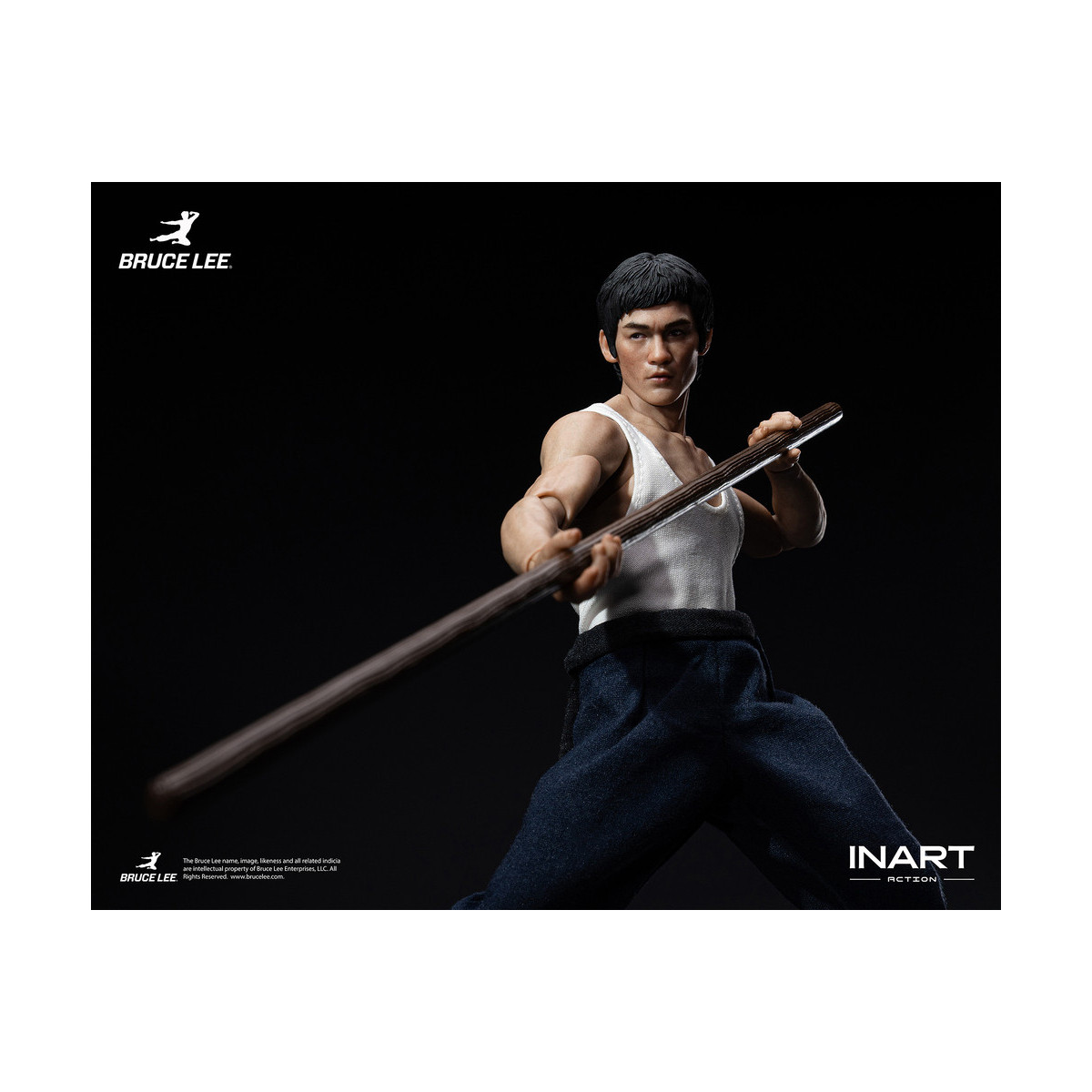 INART - Bruce Lee (Abito da Kung Fu) Action Figure in scala 1/12