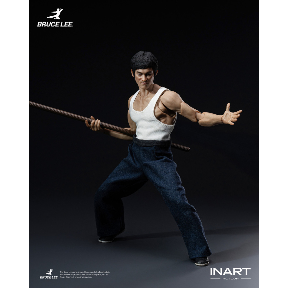INART - Bruce Lee (Abito da Kung Fu) Action Figure in scala 1/12