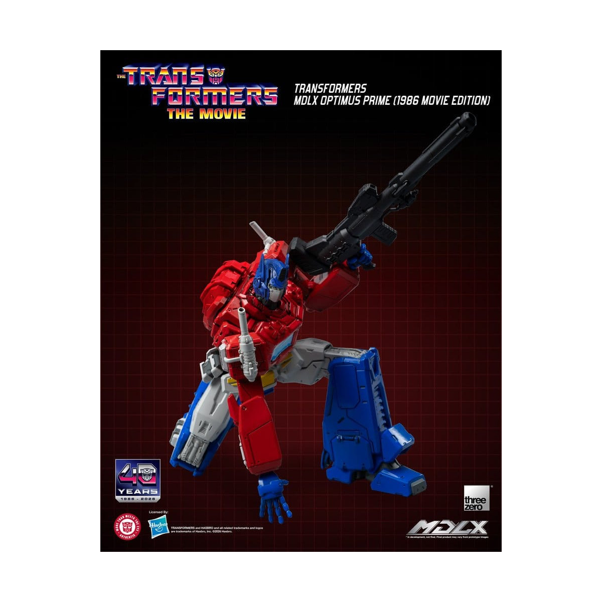 Three Zero - Transformers MDLX OPTIMUS PRIME (Edizione del film del 1986)