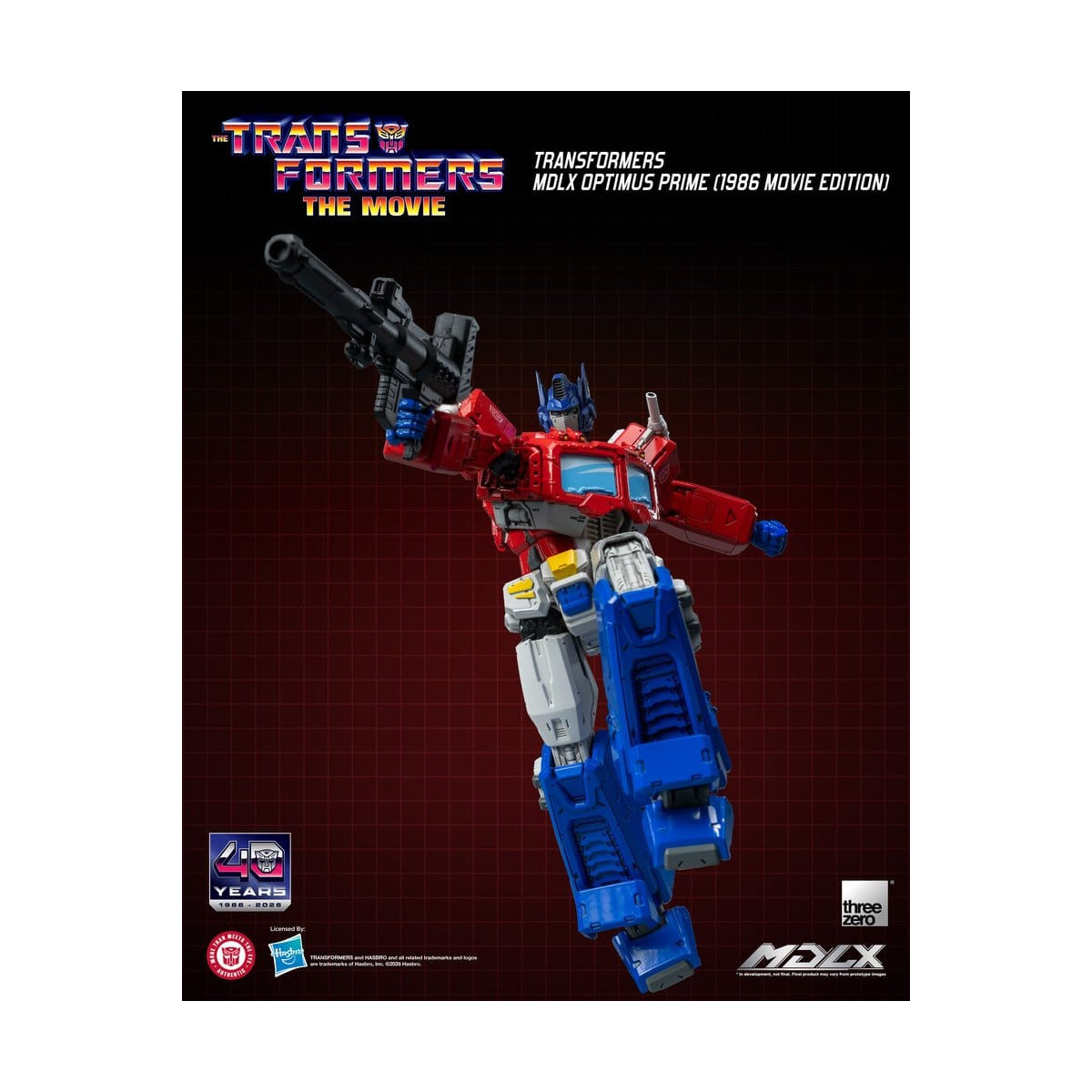 Three Zero - Transformers MDLX OPTIMUS PRIME (Edizione del film del 1986)
