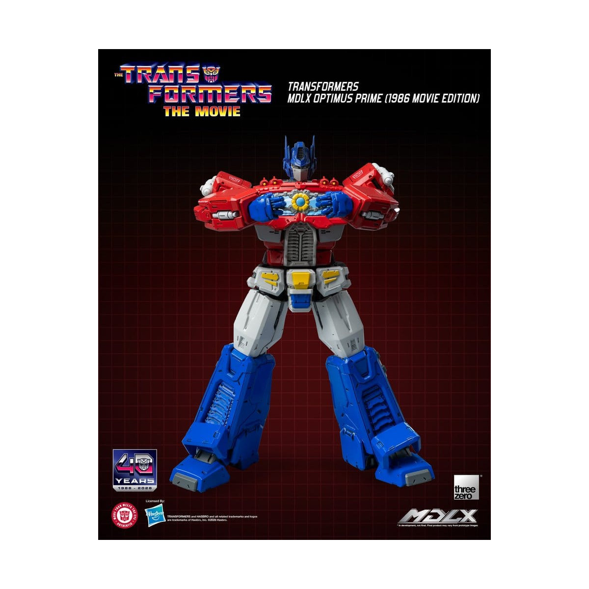 Three Zero - Transformers MDLX OPTIMUS PRIME (Edizione del film del 1986)