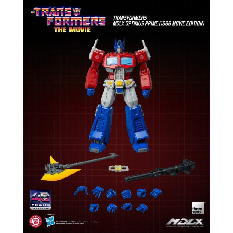Three Zero - Transformers MDLX OPTIMUS PRIME (Edizione del film del 1986)
