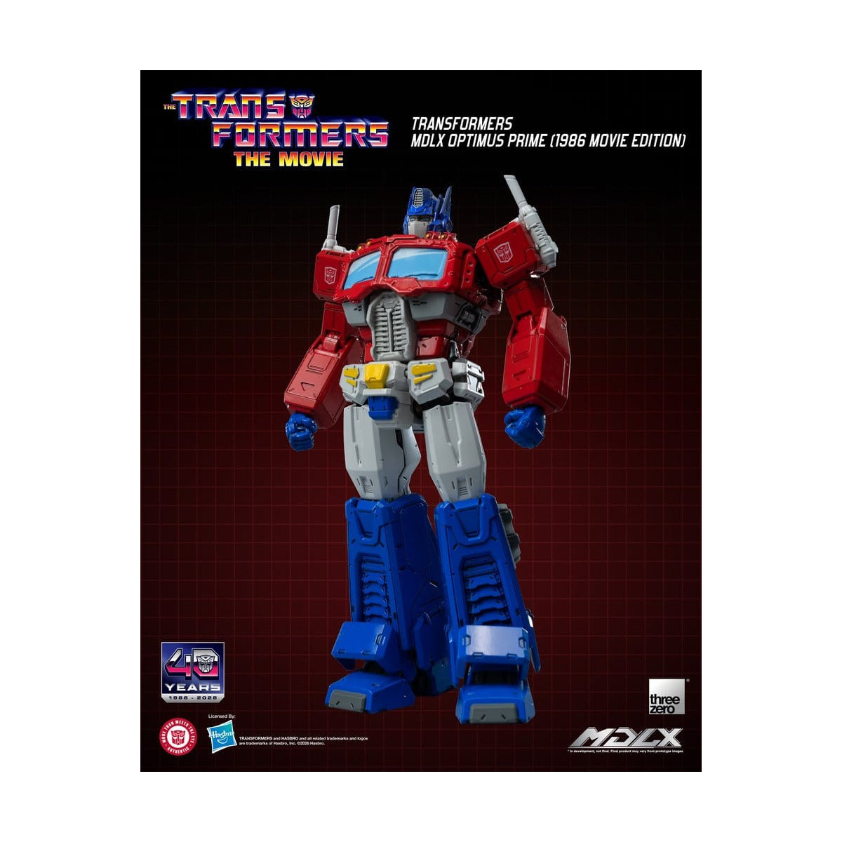 Three Zero - Transformers MDLX OPTIMUS PRIME (Edizione del film del 1986)