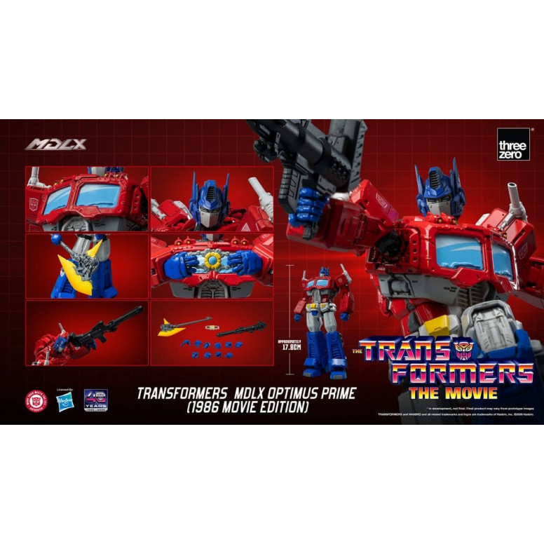 Three Zero - Transformers MDLX OPTIMUS PRIME (Edizione del film del 1986)