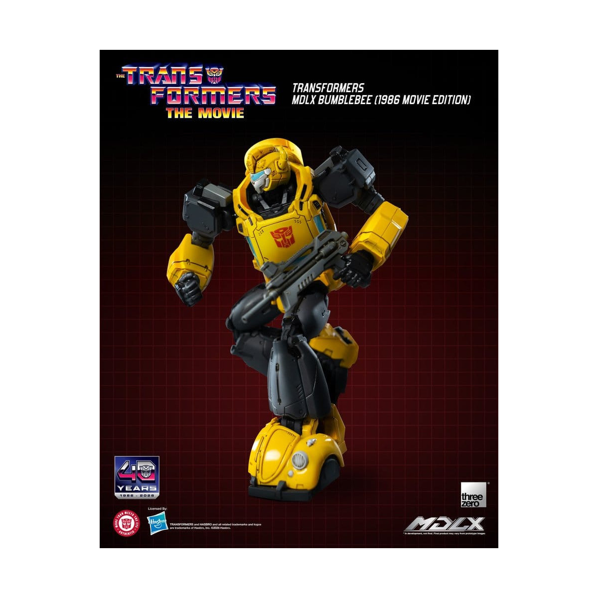 Three Zero - Transformers MDLX BUMBLEBEE (Edizione del film del 1986)