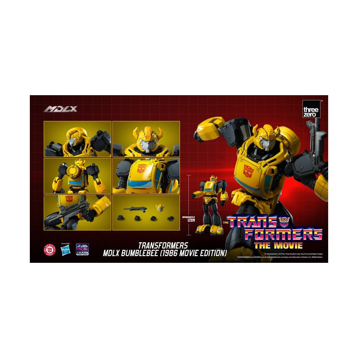 Three Zero - Transformers MDLX BUMBLEBEE (Edizione del film del 1986)