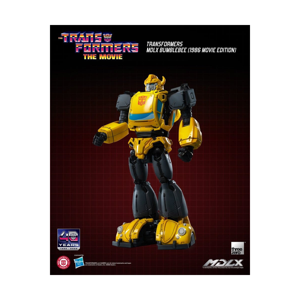 Three Zero - Transformers MDLX BUMBLEBEE (Edizione del film del 1986)