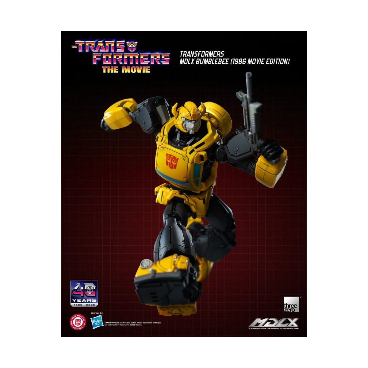 Three Zero - Transformers MDLX BUMBLEBEE (Edizione del film del 1986)
