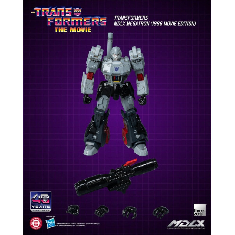 Three Zero - Transformers MDLX MEGATRON (edizione del film del 1986)
